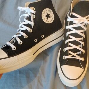 Converse high top platforms